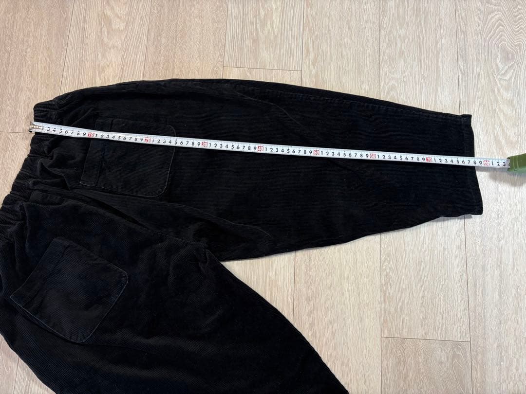 tandey オローネ バルーンパンツ コーデュロイ ブラック