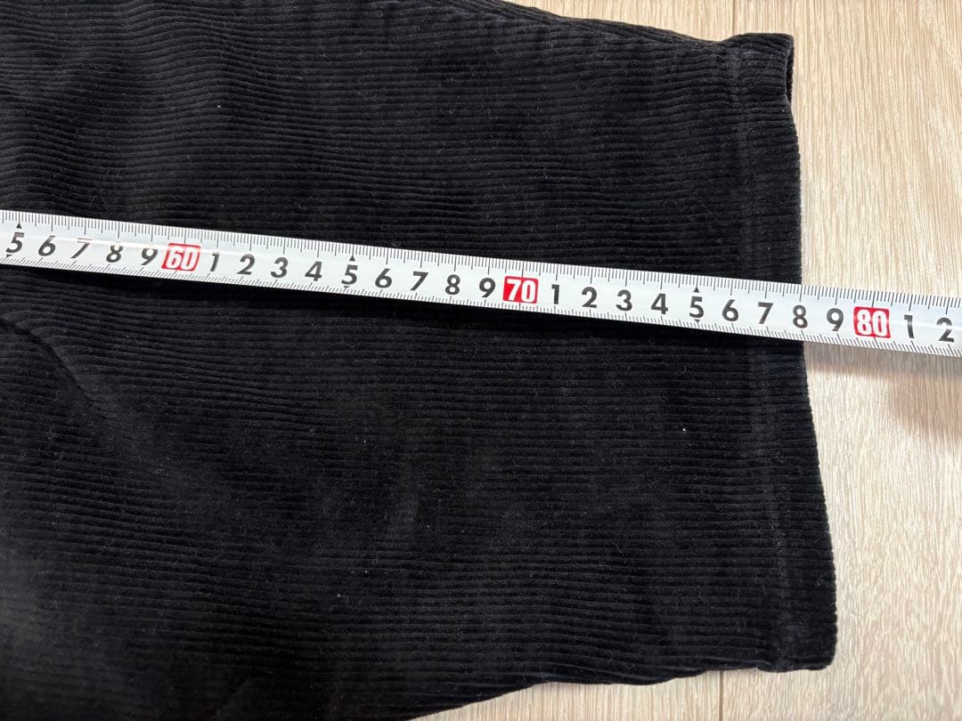 tandey オローネ バルーンパンツ コーデュロイ ブラック