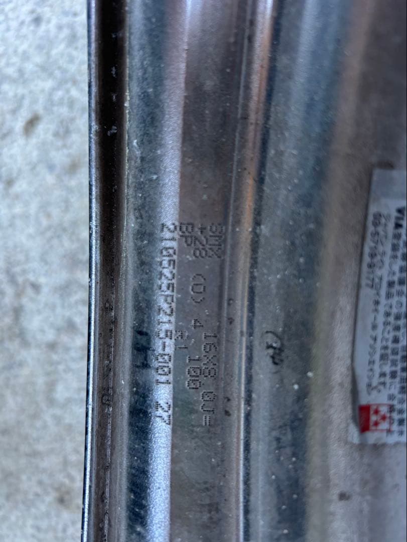 work seeker 16インチ8J +28通しタイヤ付き①