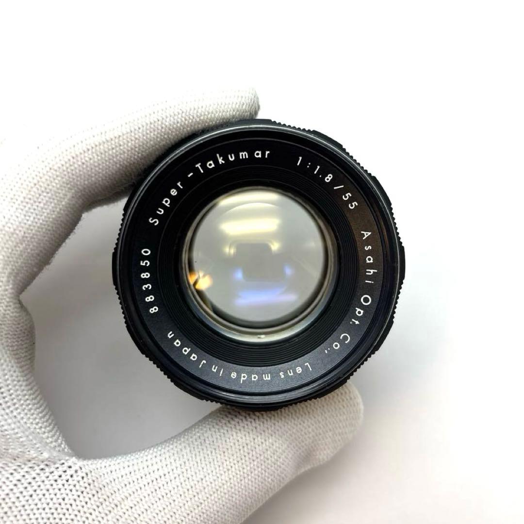 【美品】Super Takumar 55mm f1.8 前期型　m42マウント
