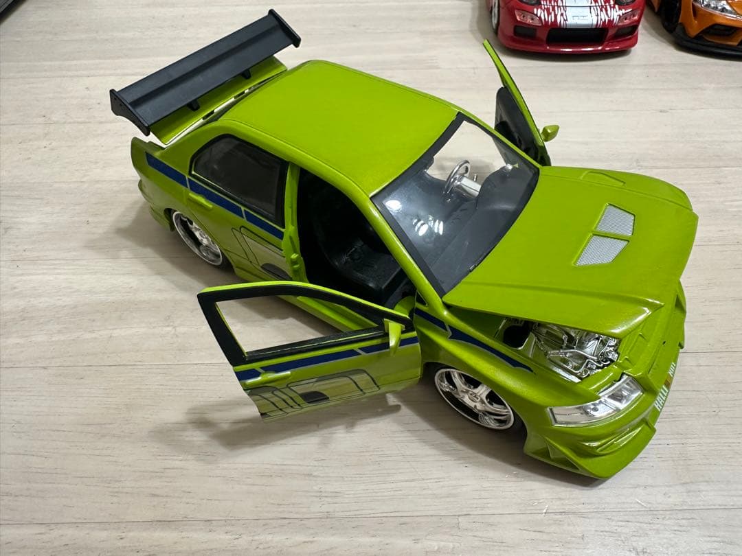 h*3様 ワイスピ　ミニカー5台セット（開閉機能付き）