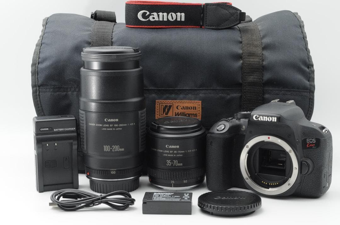 ●新品級⑦● Canon EOS Kiss x9i ダブルレンズ ワンオーナ
