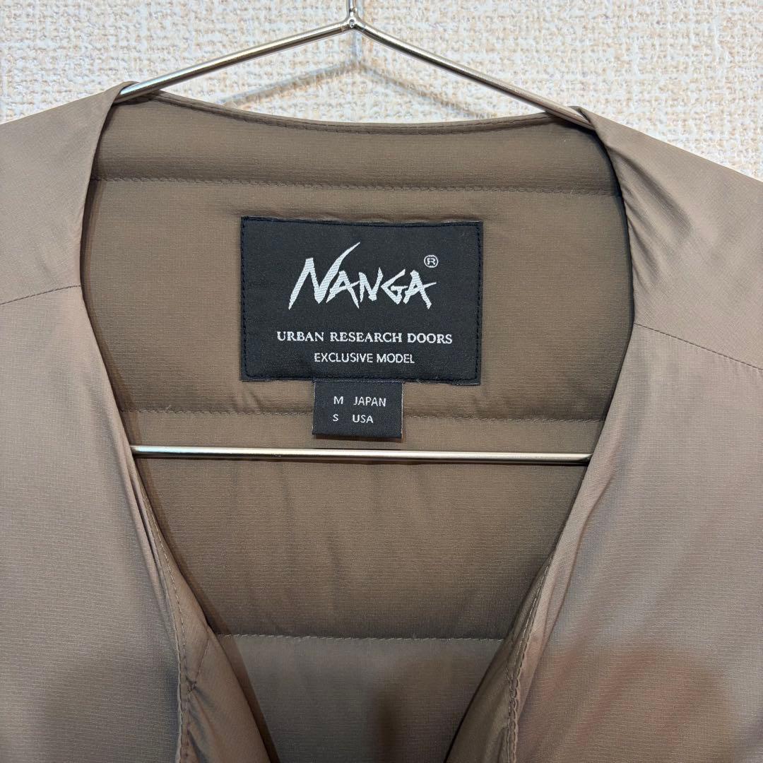 NANGA URBAN RESEARCH DOORS Mサイズ ダウンジャケット
