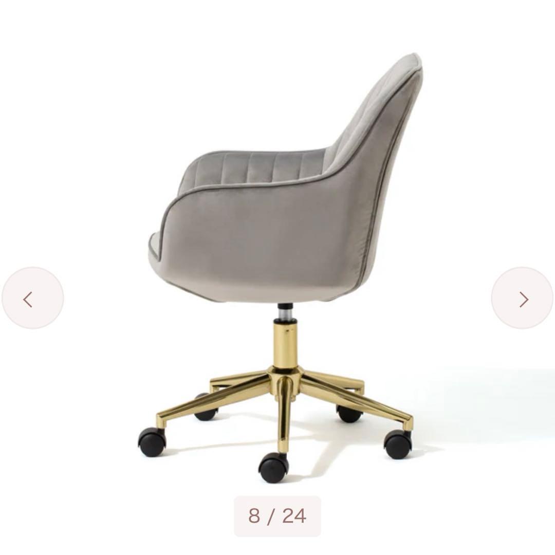 Francfranc エルドラド デスクチェア グレー