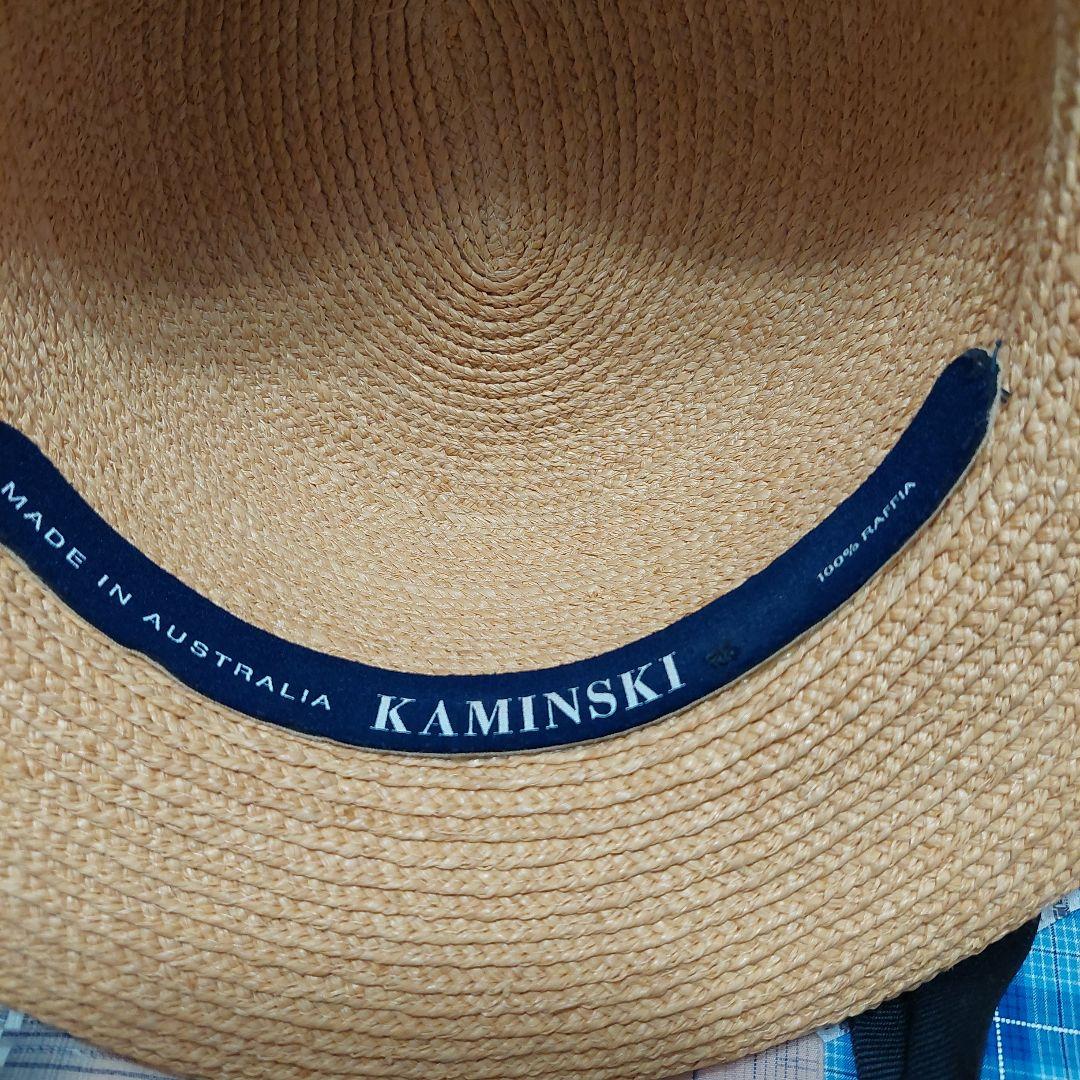 つばの形が可愛いヘレンカミンスキー ラフィア・麦わら帽子