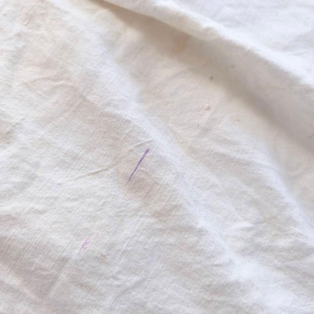 1900-30s フランス アンティーク リネン スモック　グランパシャツ