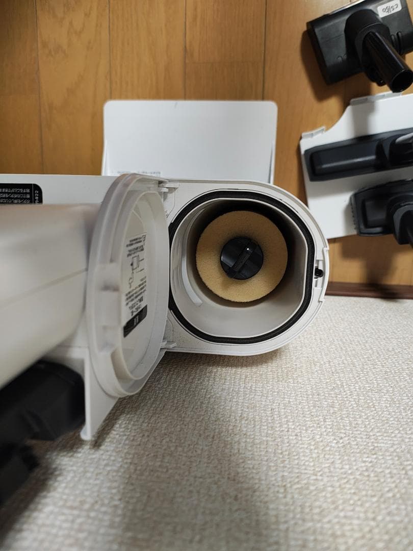 シャーク★コードレスクリーナー★CS150JRGAE★バッテリー新品と同等★