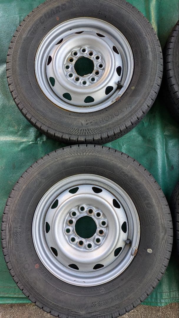 12インチ　ヨコハマ アイスガード　タイヤ・スチールホイール 4本セット