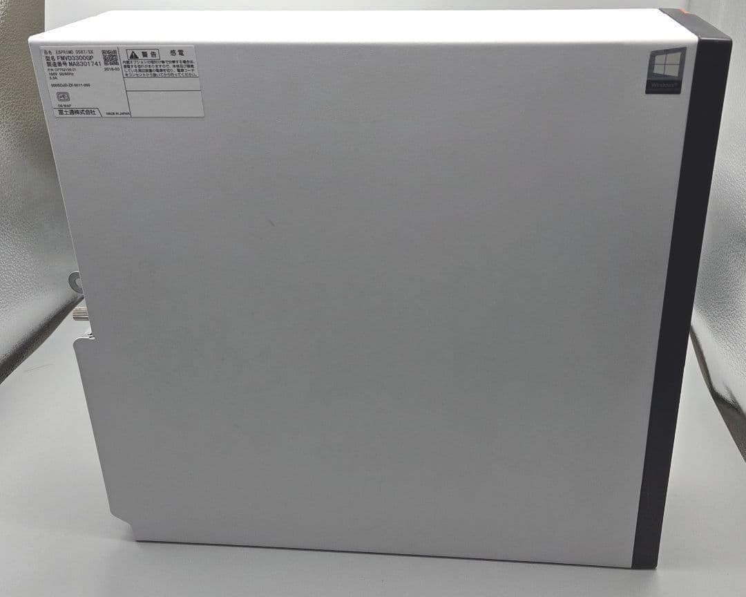 富士通 ESPRIMO D587/SX 　Windows11　SSD 500GB