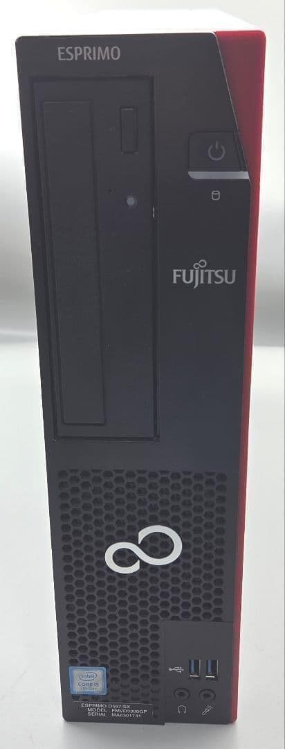 富士通 ESPRIMO D587/SX 　Windows11　SSD 500GB