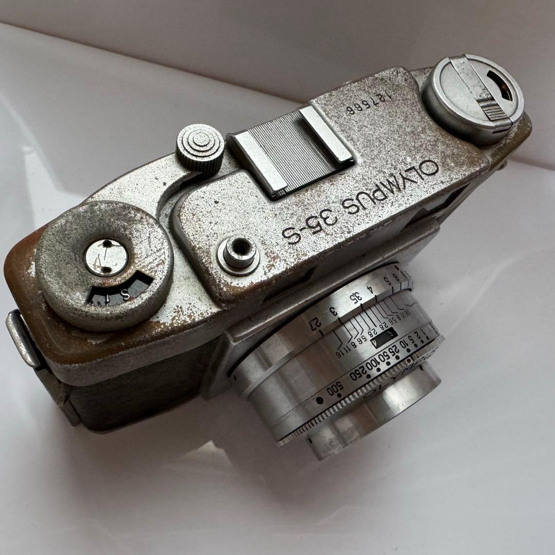 オリンパス OLYMPUS 35-S フィルムカメラ 当時物