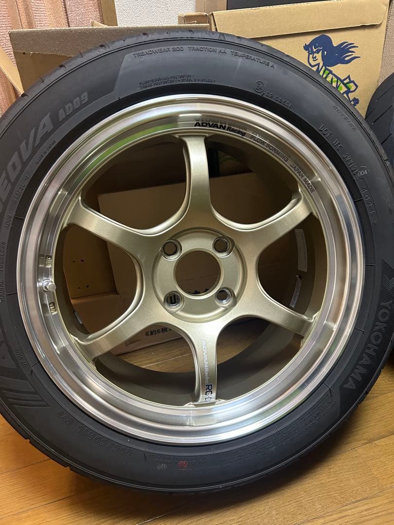 タイヤ・ホイール YOKOHAMA ADVAN Racing RG-D2/NEOVA AD09