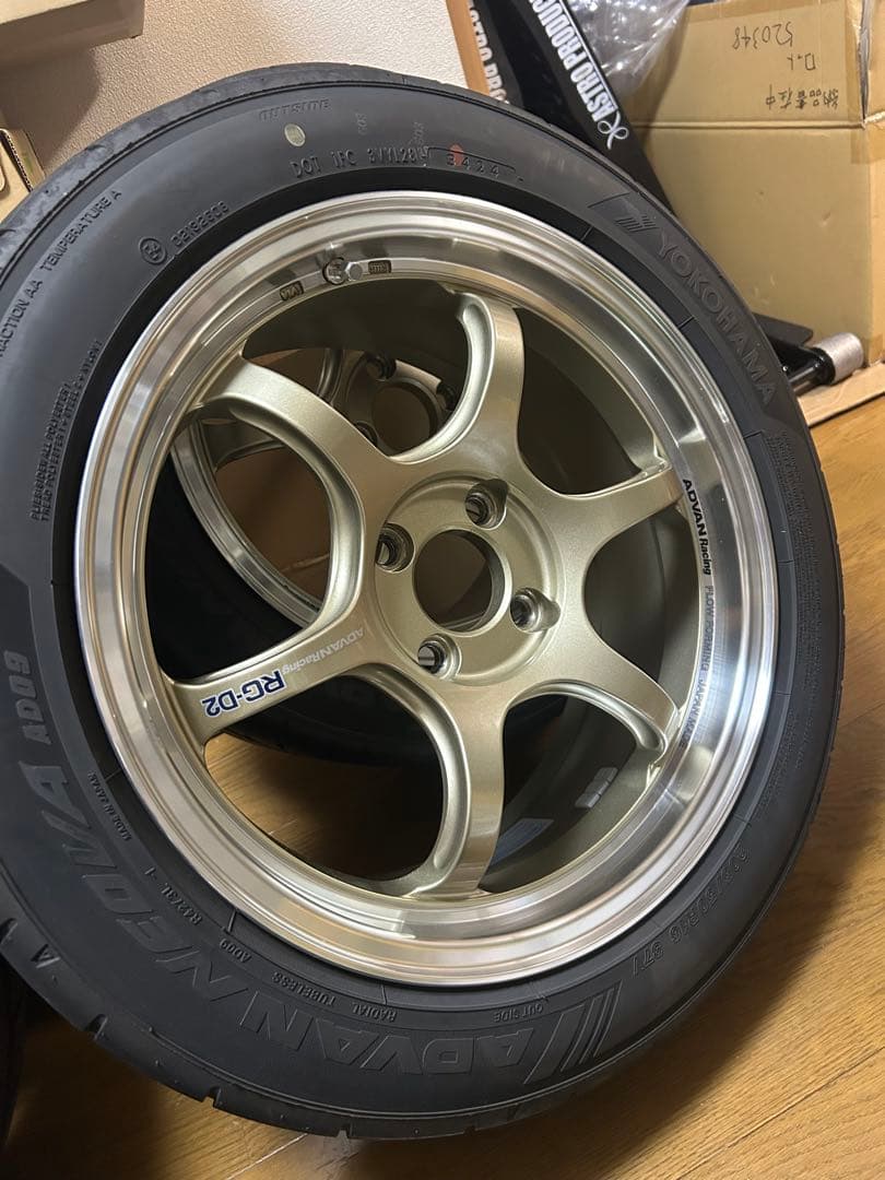 タイヤ・ホイール YOKOHAMA ADVAN Racing RG-D2/NEOVA AD09