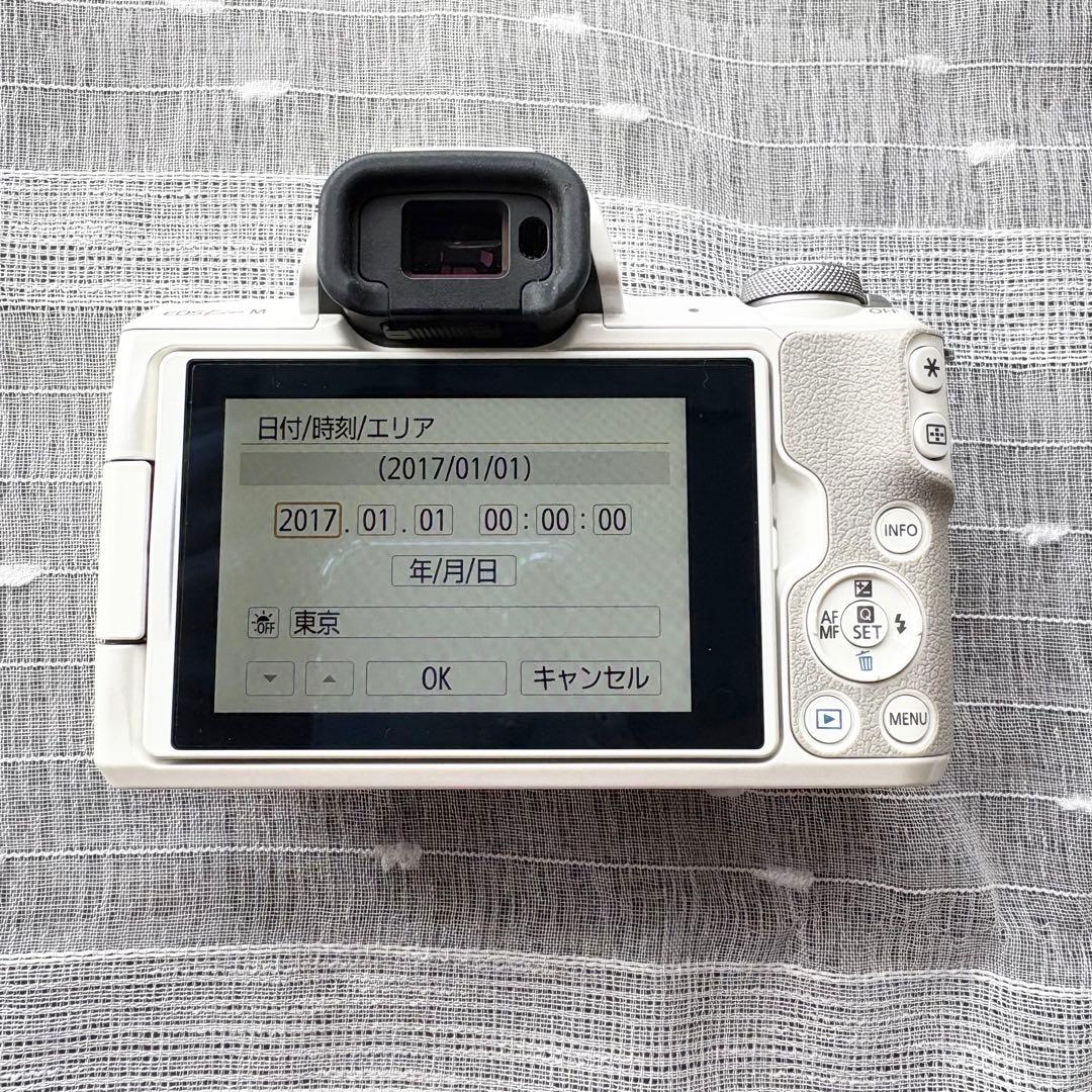 【美品】Canon KISS M(ホワイト)