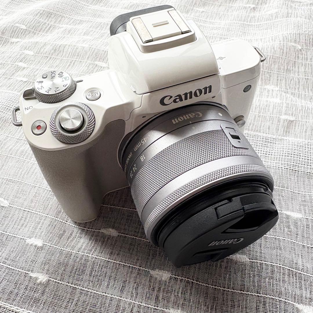 【美品】Canon KISS M(ホワイト)