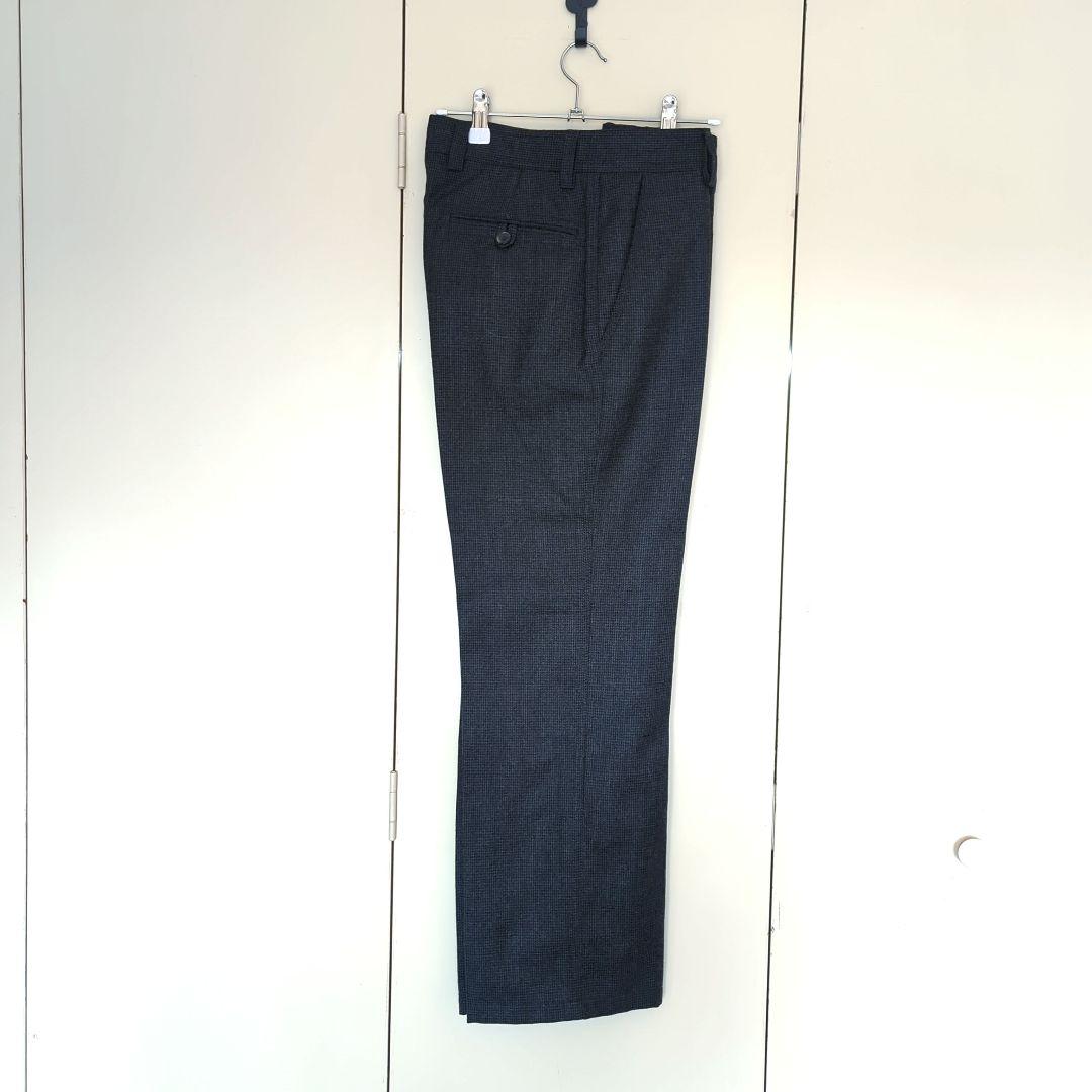 ベルナールザンス BERNARD ZINS スラックス グレー 千鳥格子 38