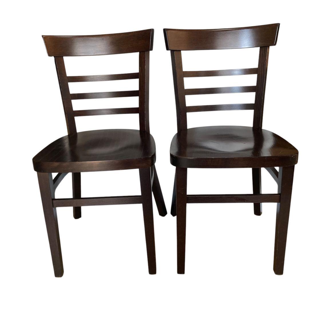 専用アンティーク パブリック クレス CRES チェア 椅子 2脚セット　⑤⑥