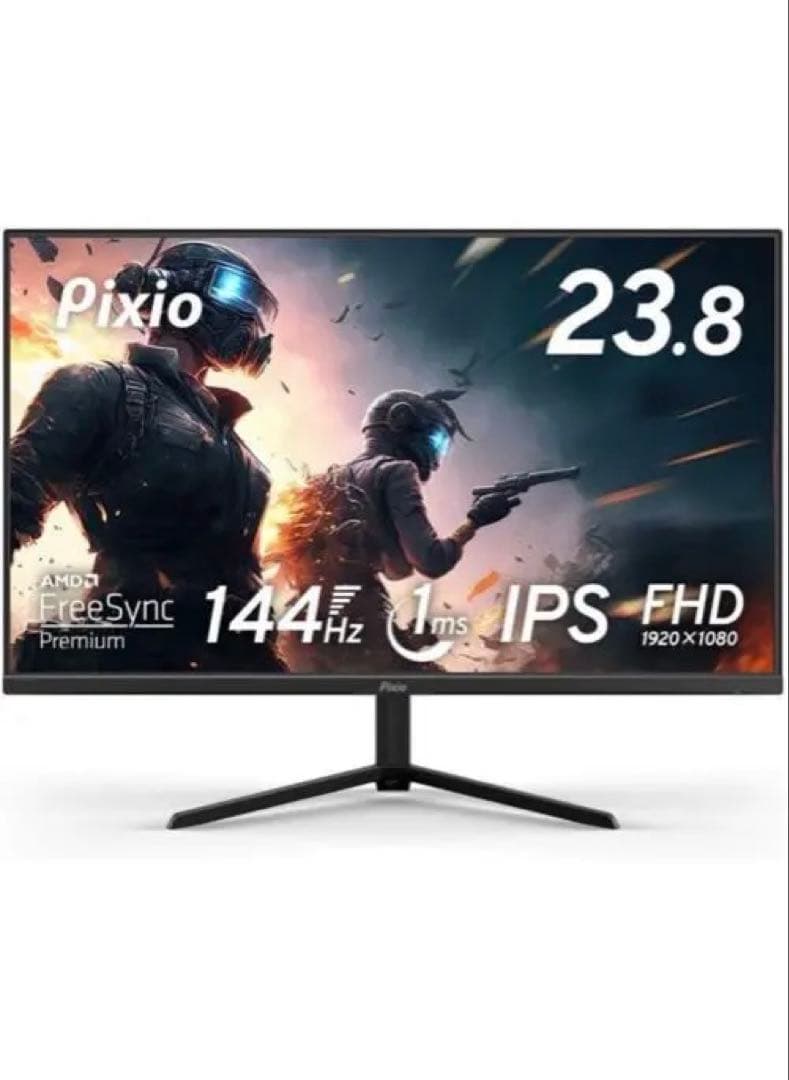 Pixio PX248P 23.8インチ FHD IPS 144Hz 1ms
