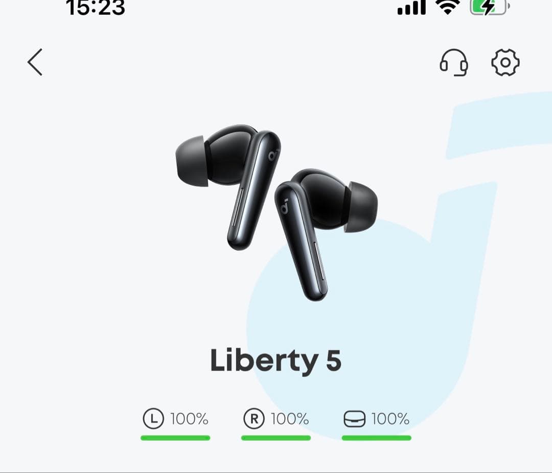 Liberty 5 ワイヤレスイヤホン ブラック
