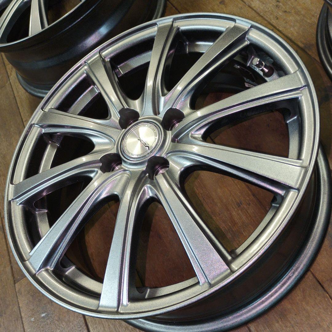 ミ*ツ様 美品　送込　2023年　社外アルミ　16×6　P100　4穴　ライズ