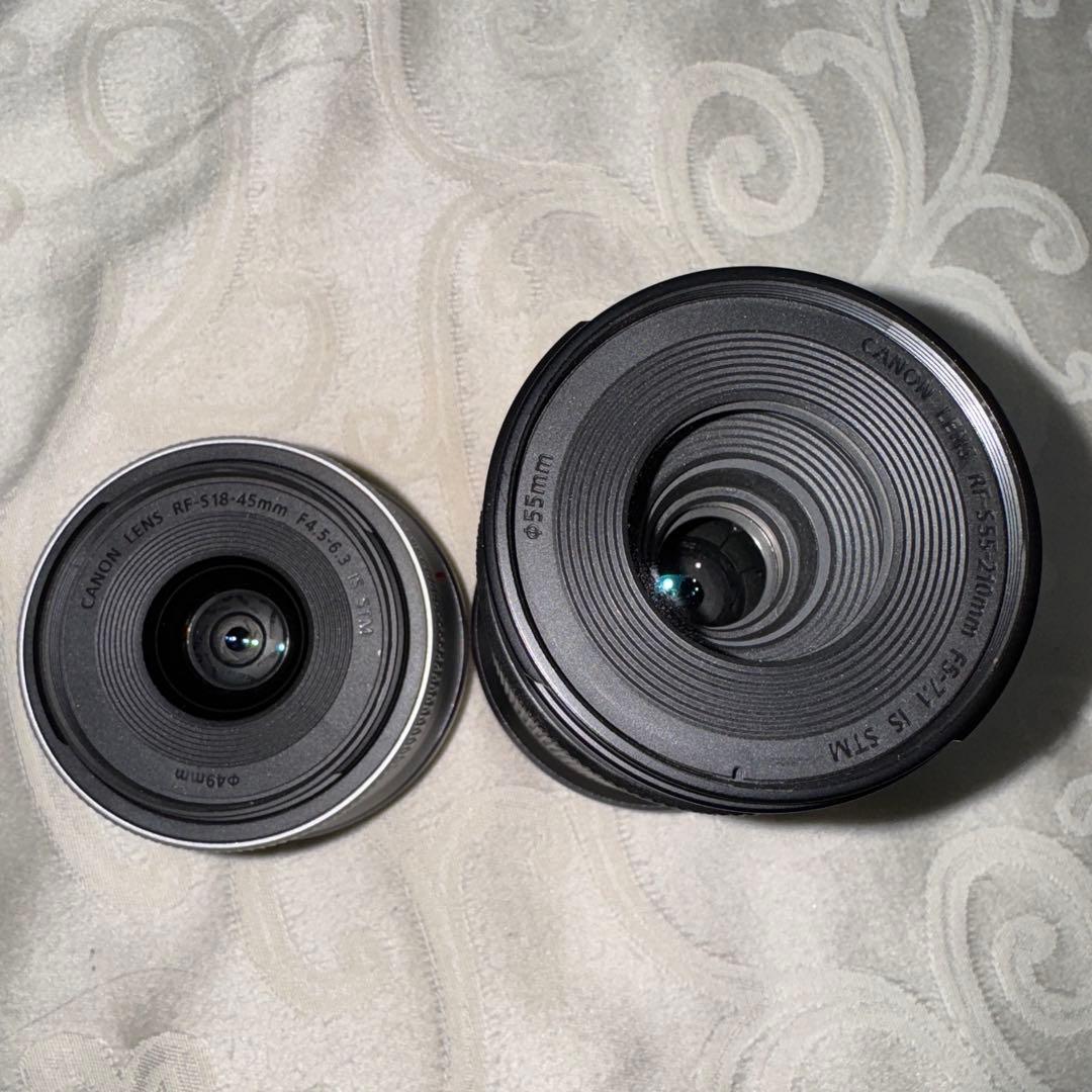 Canon レンズ　RF-S18-45mm 55-210mm