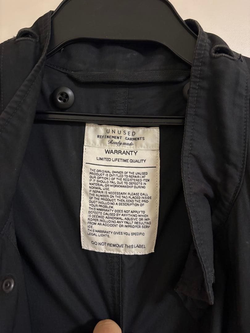 UNUSED BEAMS別注　M-65フィッシュテール