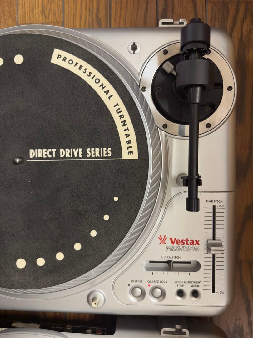 VESTAX PDX-2000 ターンテーブル2台