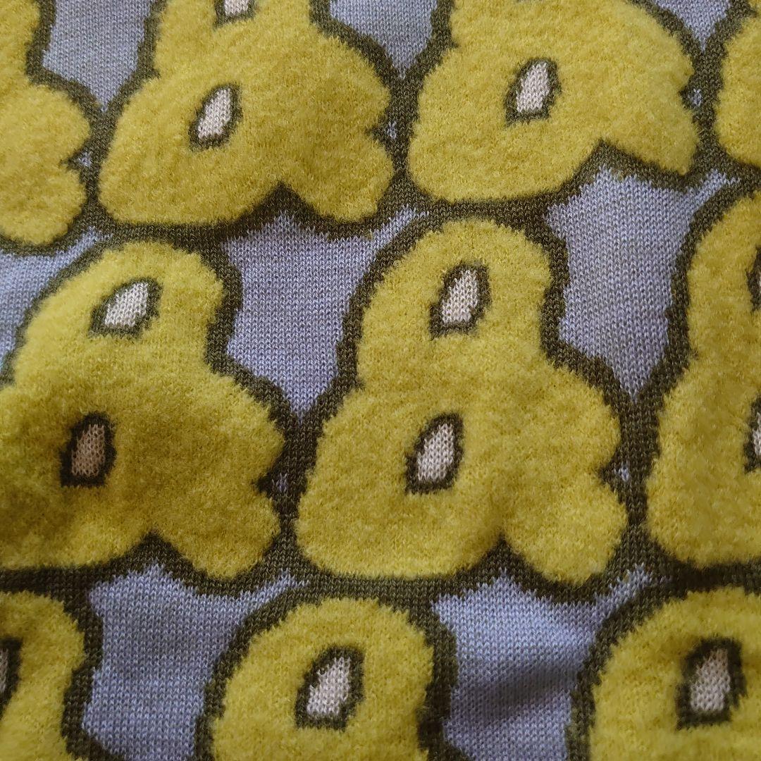 【新品】and per se アンパスィ　イエローもこもこセーター