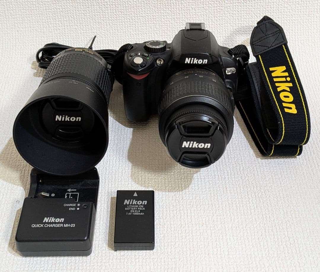Nikon デジタル一眼レフカメラ D60 ダブルズームキット D60