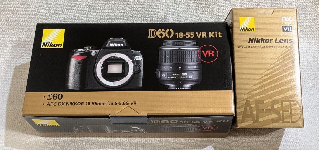 Nikon デジタル一眼レフカメラ D60 ダブルズームキット D60
