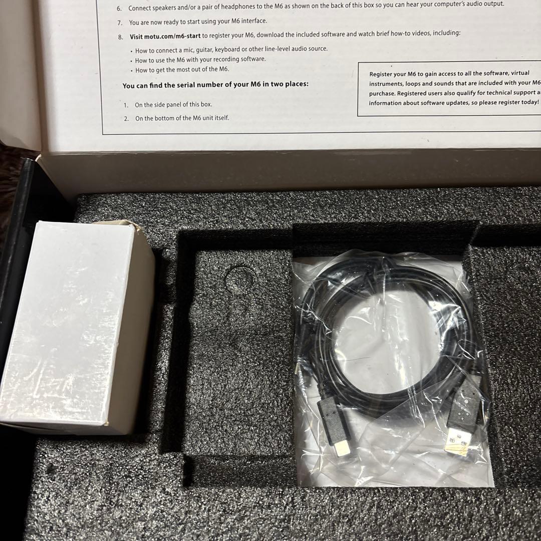 DTM・DAW MOTU M6
