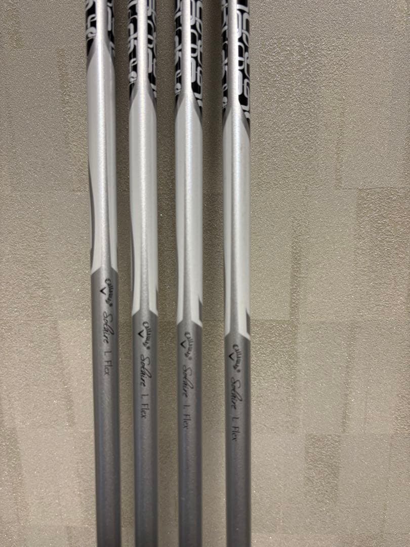 レディース！キャロウェイSOLAIREソレイルアイアンセット4本L