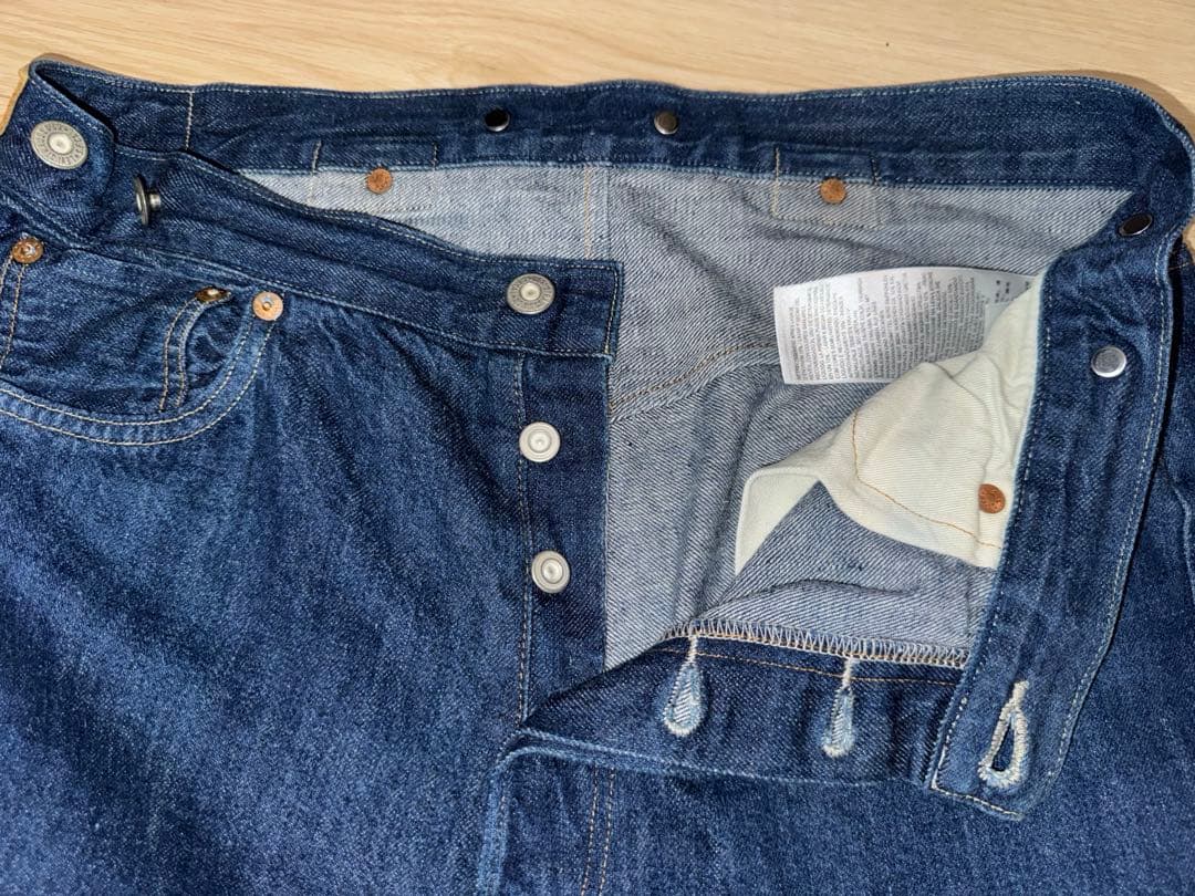 Levi's 501XX 1890 復刻 赤耳　シンチバックUSA製　LVC