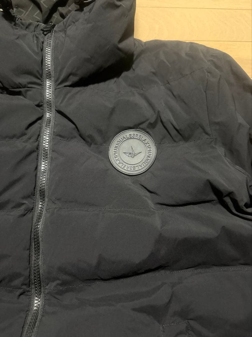 1PIU1UGUALE3 RELAX ウノピゥウ バックロゴダウンジャケット