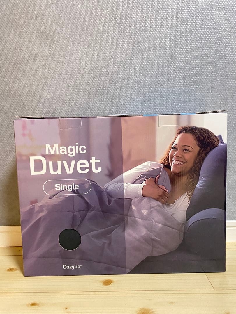 新品・未使用】ヨギボー マジックデュベット シングル（ダークグレー）Yogibo