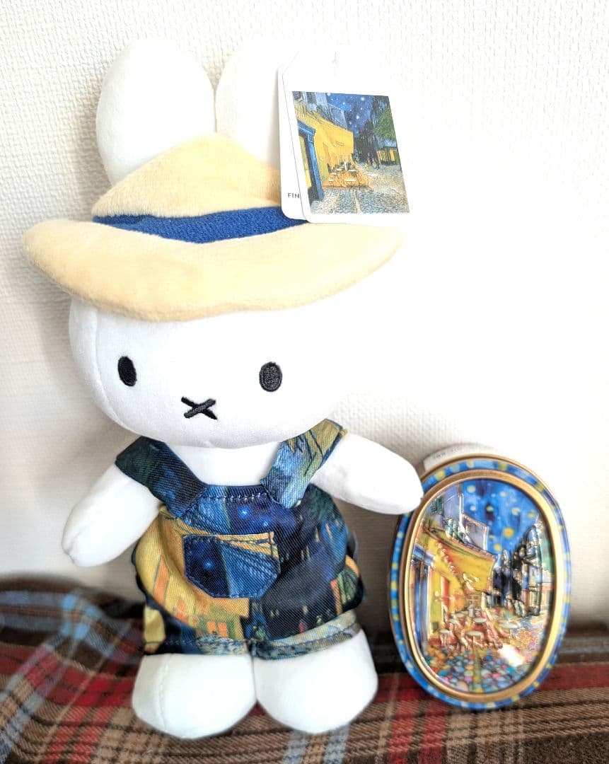 【ぬいぐるみクッキーset】大ゴッホ展　夜のカフェテラス ミッフィー