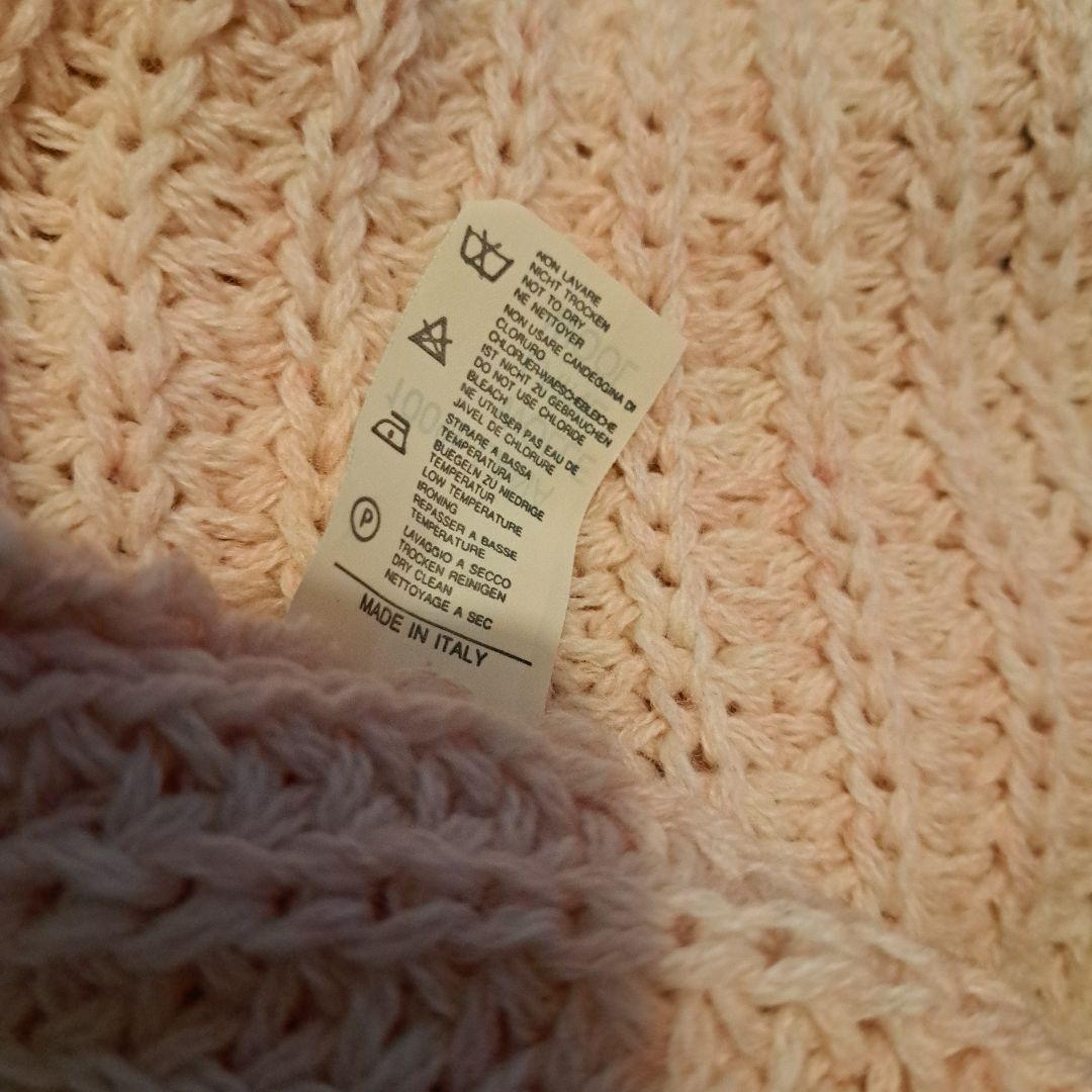 アンナモリナーリファー付 長袖カーディガンМ