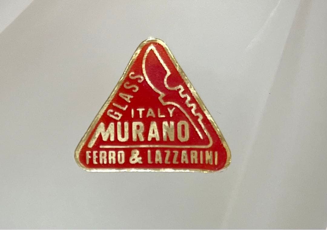 【☆ゆきみだいふく☆】レア！MURANO☆フロストガラス ピエロ人形 置物