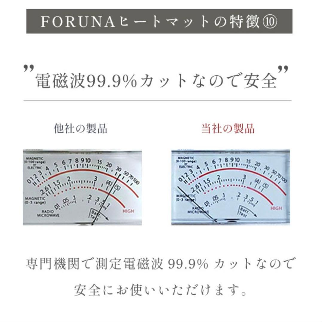 遠赤外線ヒートマット 三つ折りタイプ FORTUNA HEATMAT【美品】