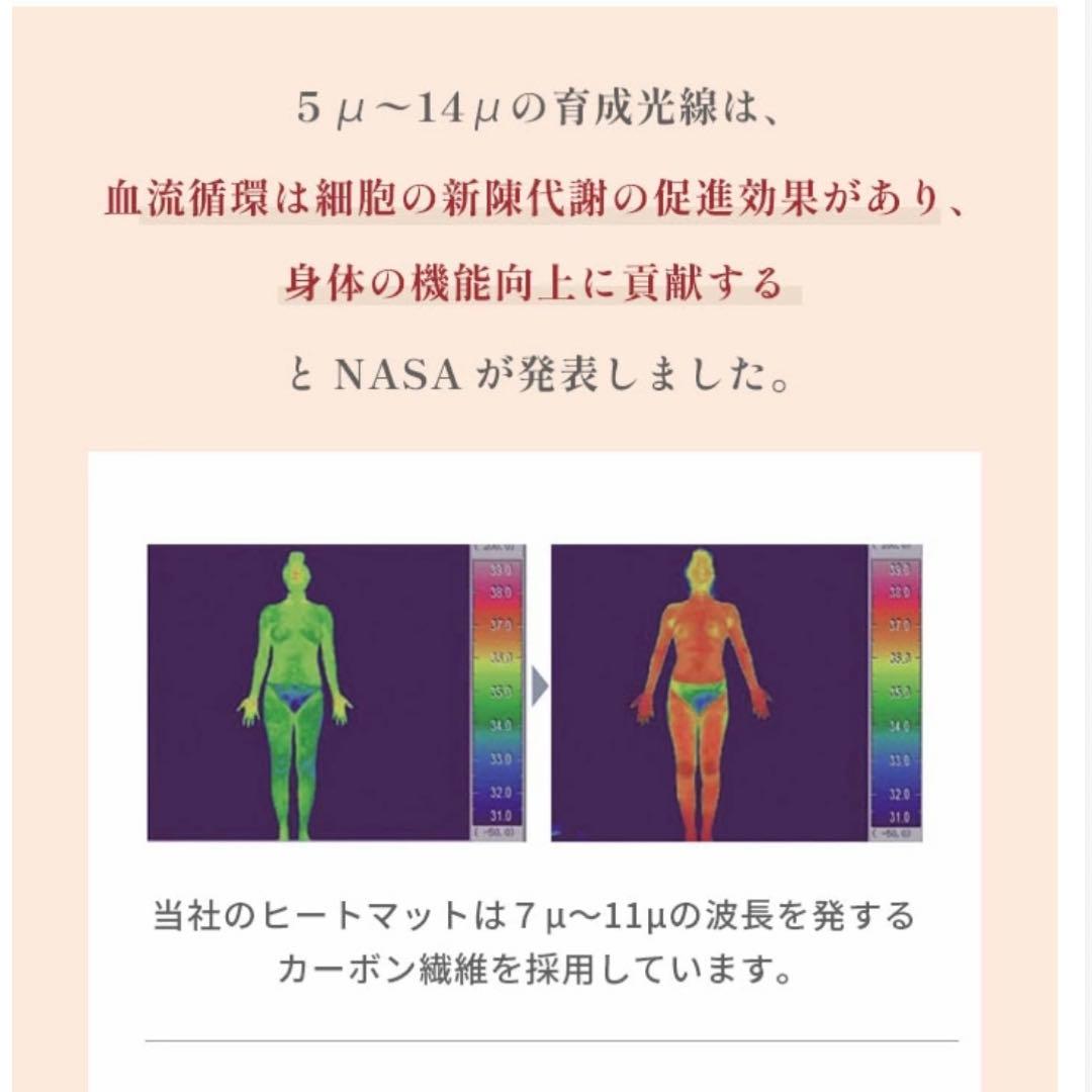 遠赤外線ヒートマット 三つ折りタイプ FORTUNA HEATMAT【美品】