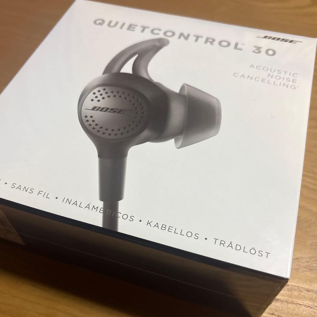 Bose QuietControl 30 ワイヤレスイヤホン ノイズキャンセル