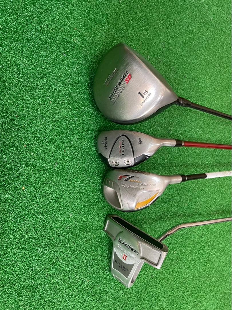 初心者向けWilsonゴルフクラブフルセット