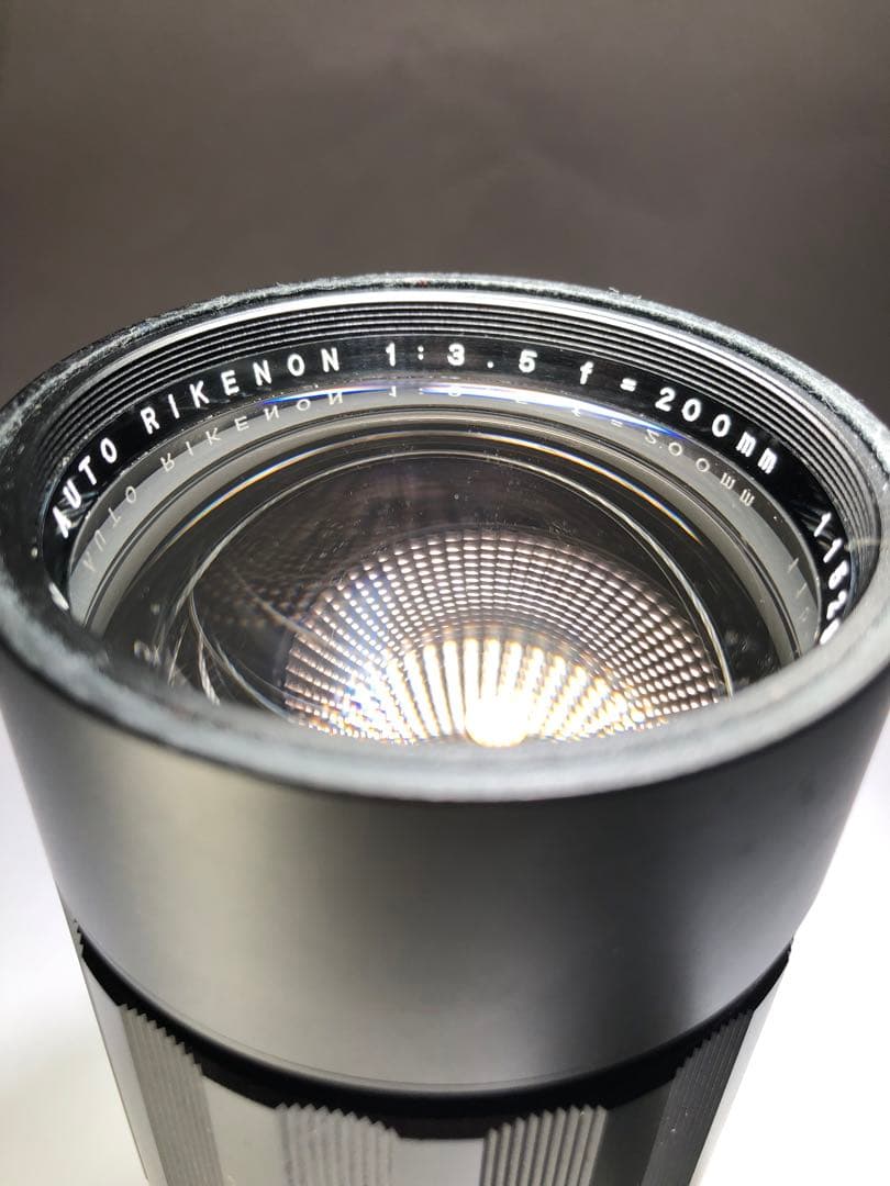 レア？　RICOH RIKENON 200mm f3.5 m42マウント