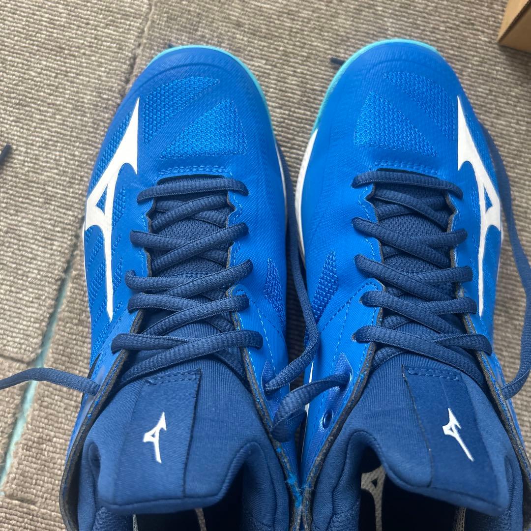 【美品】ミズノ　バレーボールシューズ24センチ シューズ袋付き