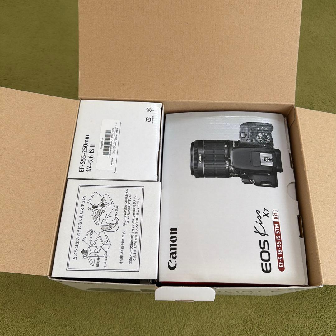キヤノン Canon EOS Kiss X7 ダブルレンズキット