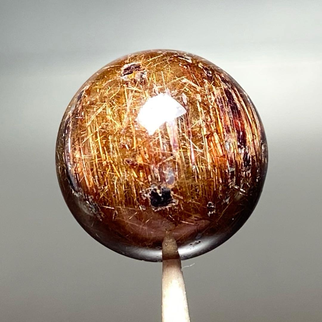 みっちり濃密　キャッツアイブラウンルチルクォーツ　K192