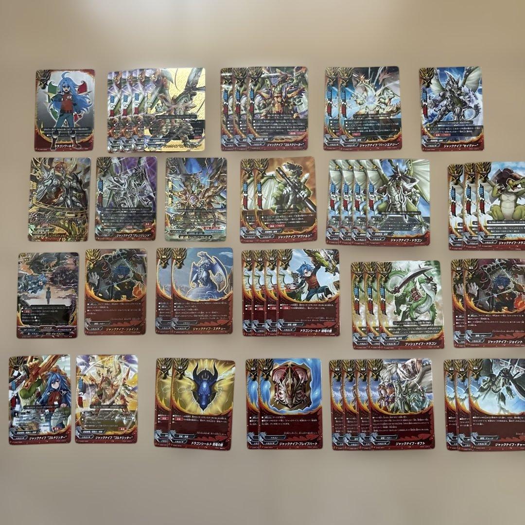 バディファイト 引退品 ジャックナイフドラゴン デッキ おまけカード付き