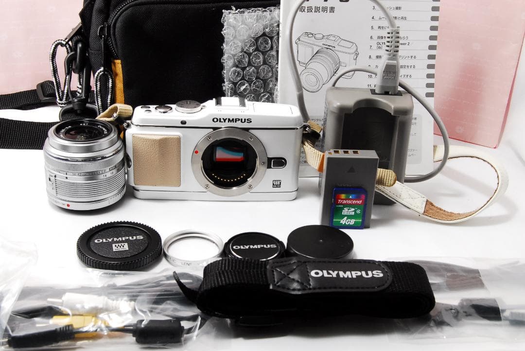 〓14-42mmレンズ付〓オリンパス PEN E-P3 ミラーレス一眼