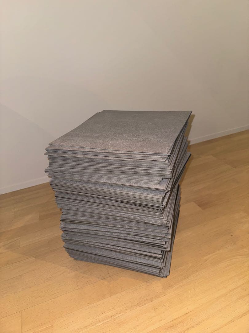 【約16畳分/合計286枚】フロアタイル 大理石 床 置くだけ 厚手1.8mm