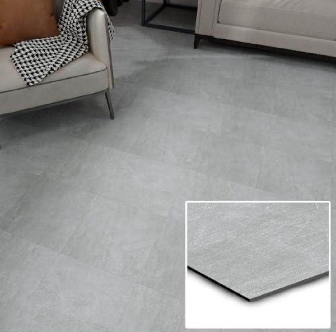 【約16畳分/合計286枚】フロアタイル 大理石 床 置くだけ 厚手1.8mm